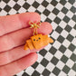 Krissy Croissant Earrings | Polymer Clay Earrings