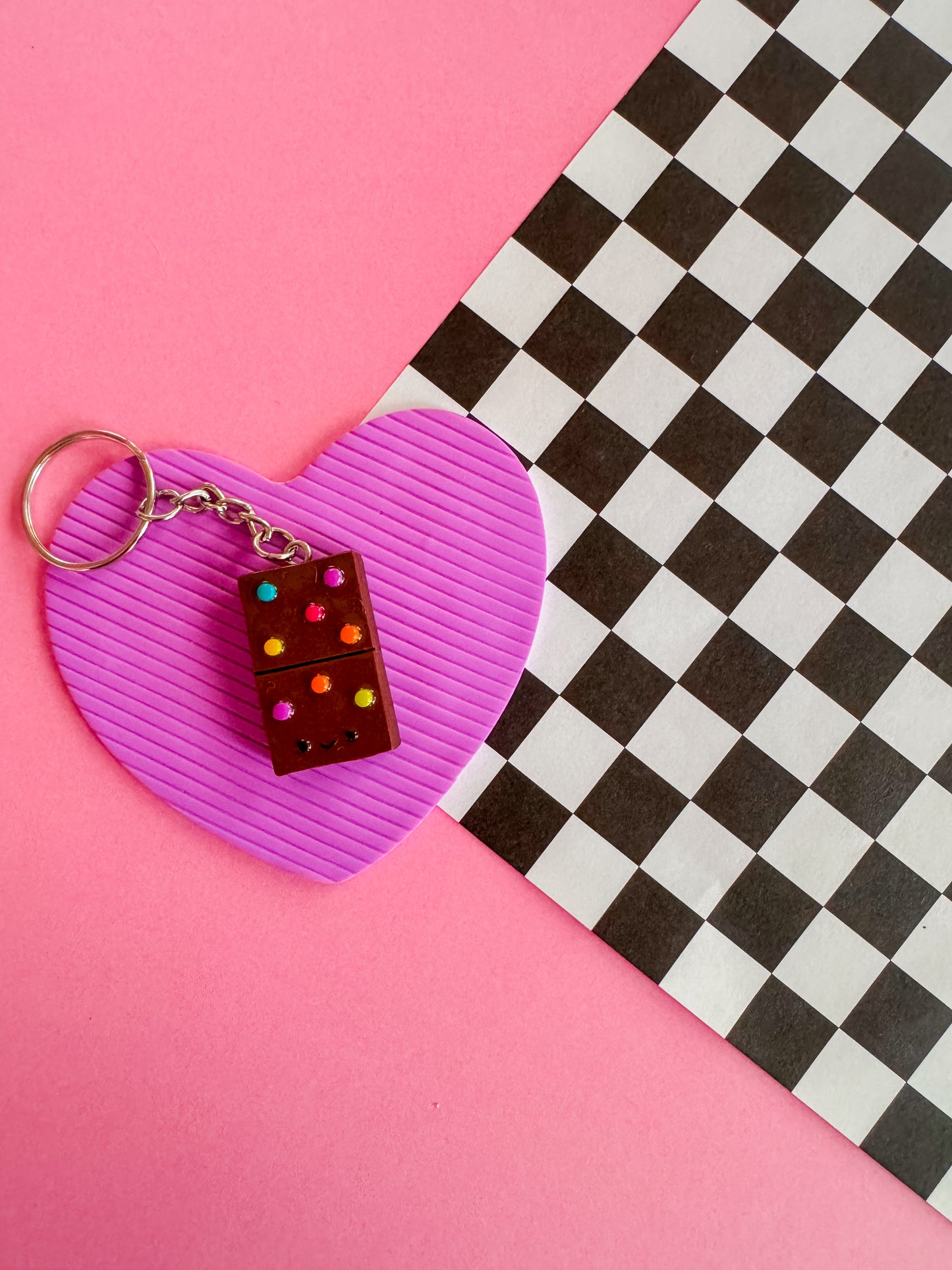Cosmic Brownie | Clay Keychain