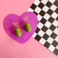 Martini Night | Polymer Clay Earrings