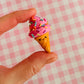 Izzie | Ice Cream Cone Ornament