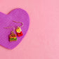 Burger Me | Beaded Earrings