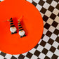 Halloween Gnome | Clay Halloween Earrings