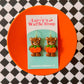 Bear Pumpkin Earrings | Clay Halloween Earrings