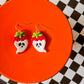 Boo Berry Earrings | Clay Halloween Earrings