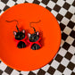 Cat Vampire | Clay Halloween Earrings