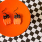 Cat Batman | Clay Halloween Earrings