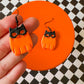 Cat Batman | Clay Halloween Earrings