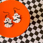 Batty Ghosts | Clay Halloween Earrings