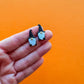 Gnome Stud Earrings | Clay Halloween Earrings