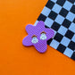 Cowboy Ghost Stud Earrings | Clay Halloween Earrings