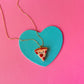 Pizza Charm Necklace | Clay Charm Necklace