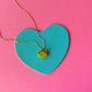Frog Charm Necklace | Clay Charm Necklace