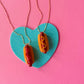 Hot Dog Charm Necklace | Clay Charm Necklace