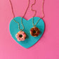 Donut Charm Necklace | Clay Charm Necklace