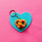 Pretzel Keychain | Polymer Clay Keychain