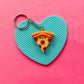 Pizza | Polymer Clay Keychain