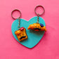 French Bros Keychains | Polymer Clay Keychain