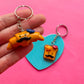 French Bros Keychains | Polymer Clay Keychain