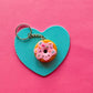 Donut Keychain | Polymer Clay Keychain