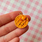 Waffle Charm Necklace | Clay Charm Necklace