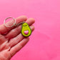Avocado Keychain | Polymer Clay Keychain