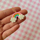 BFF Rainbow + Sun Charm Necklace | Clay Charm Necklace