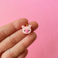 Pig Charm Necklace | Clay Charm Necklace