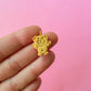 Teddy Graham Charm Necklace | Clay Charm Necklace
