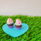 Cassie Cupcake | Polymer Clay Earrings