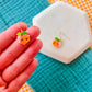Peach Cutie | Beaded Earrings