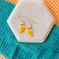 Banana Cutie | Beaded Earrings
