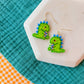 Delaney the Dino | Beaded Earrings