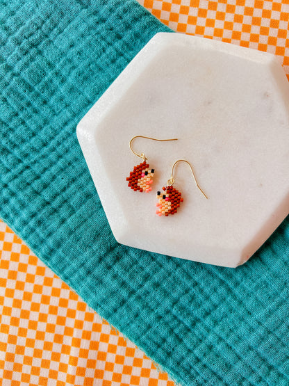 Hedgi and Mush | Beaded Earrings