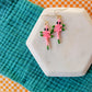 Lizzy Lizard Earrings | Hand Beaded Earrings