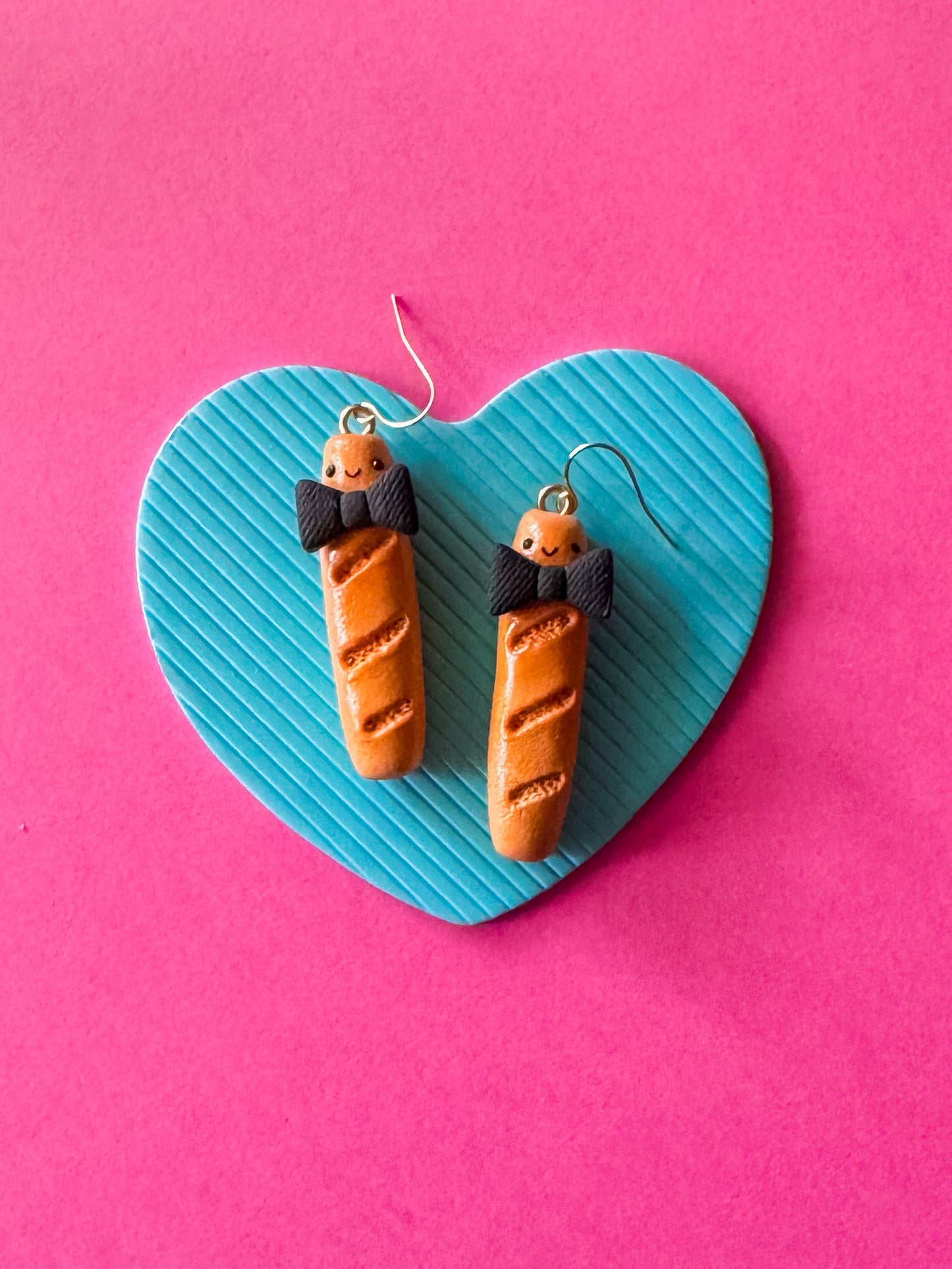 Baguette Earrings | Polymer Clay Earrings