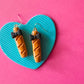 Baguette Earrings | Polymer Clay Earrings