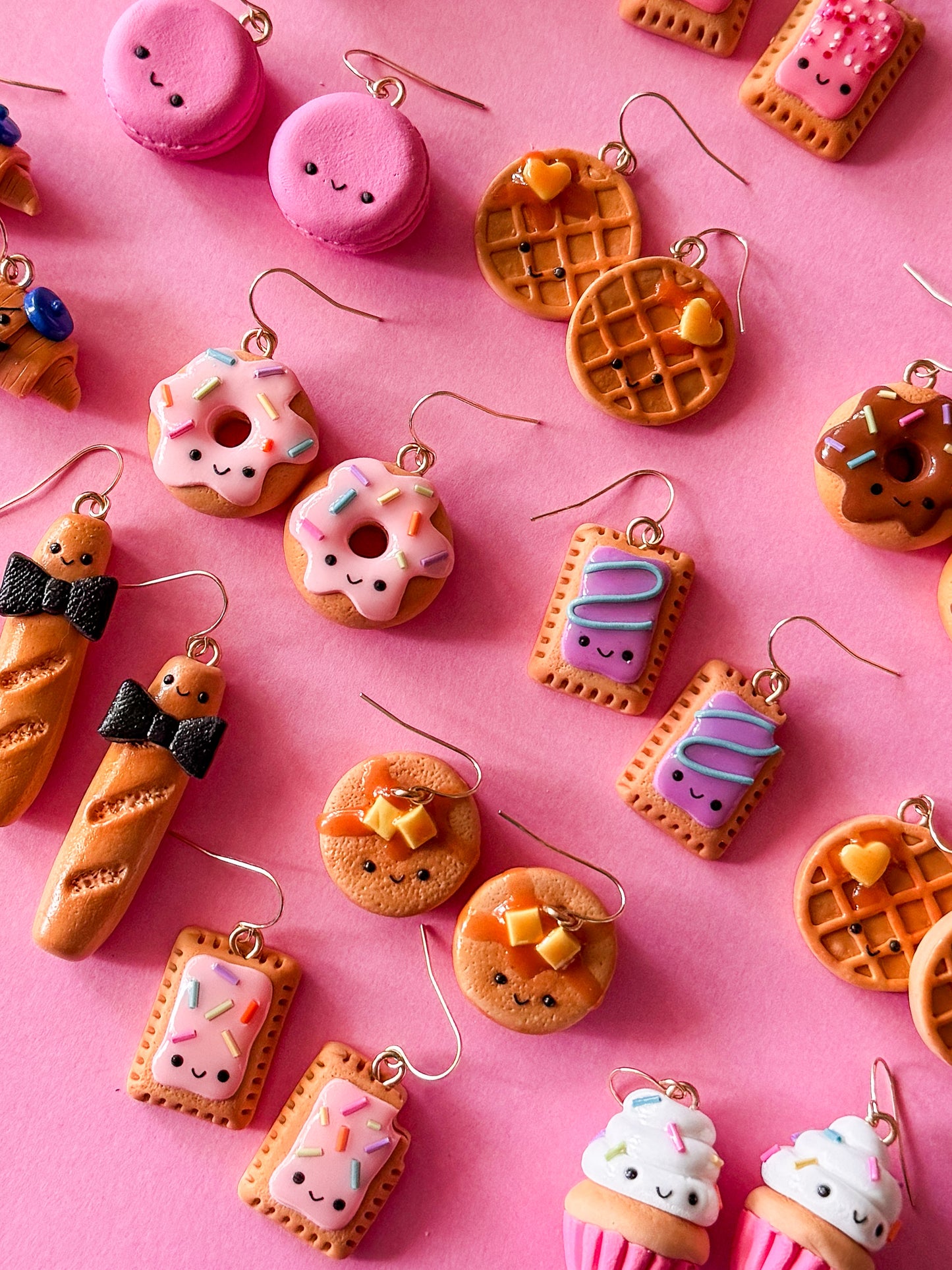 Patrick - Clay Pickle Earrings