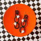 Boo Ghosts | Clay Earrings