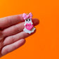 Girly Girl Ghosty | Clay Earrings