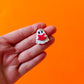 Bookish Ghosts | Clay Earrings