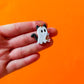 Carrie Cat Ghost | Clay Earrings