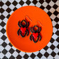 Black Widow Earrings | Clay Halloween Earrings