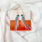 Petunia Parrot | Beaded Earrings