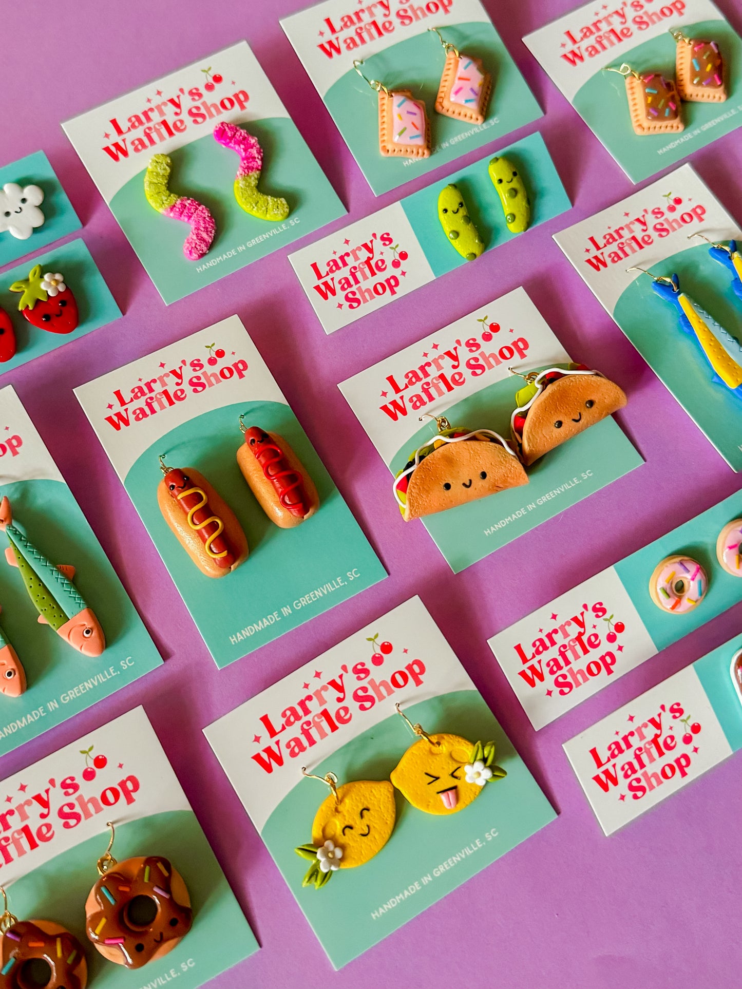 Sushi Studs | Clay Earrings