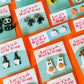Sunglass Ghost Earrings | Clay Halloween Earrings