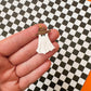 Cowboy Up Ghosts | Clay Earrings