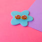 Cinnamon Roll Studs | Clay Earrings