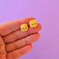 Ravioli Studs | Clay Earrings