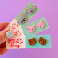 Koala Stud Earrings | Clay Earrings