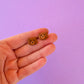 Bear Stud Earrings | Clay Earrings